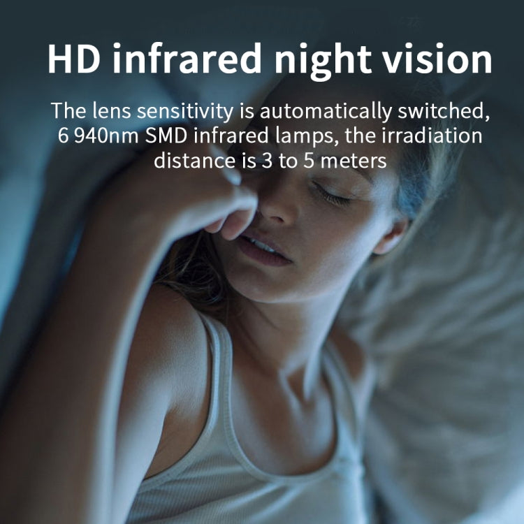 X6D 720P Wireless Home Mini Surveillance Camera, Support Infrared Night Vision & Motion Detection & TF Card, 720P X6D 720P Wireless Home Mini Surveillance Camera, Support Infrared Night Vision & Motion Detection & TF Card, 720P